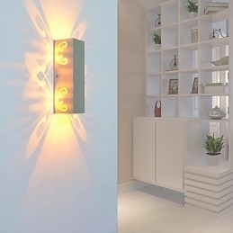 Applique da parete mini a luce ambientale LED integrato 2 W