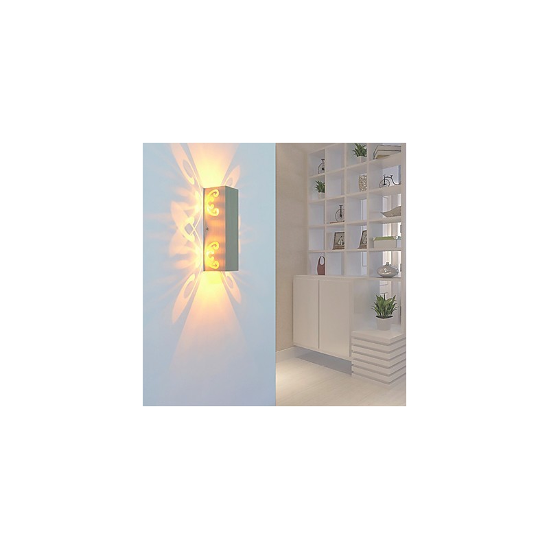 Applique da parete mini a luce ambientale LED integrato 2 W