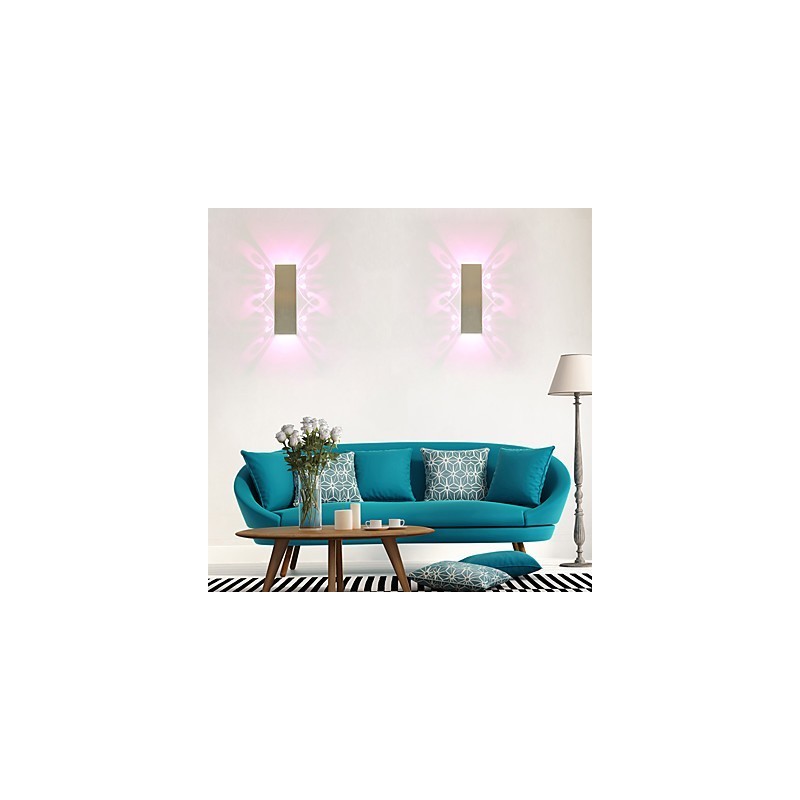 Applique da parete mini a luce ambientale LED integrato 2 W