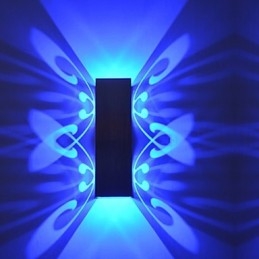 Applique da parete mini a luce ambientale LED integrato 2 W