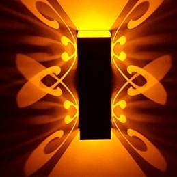 Applique da parete mini a luce ambientale LED integrato 2 W