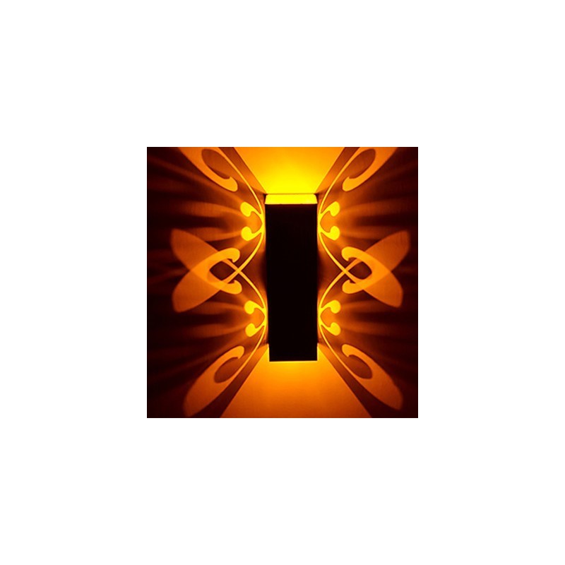 Applique da parete mini a luce ambientale LED integrato 2 W