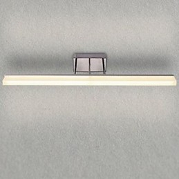 Applique da parete moderna contemporanea luce ambientale acrilico alluminio 40 cm 10 cm