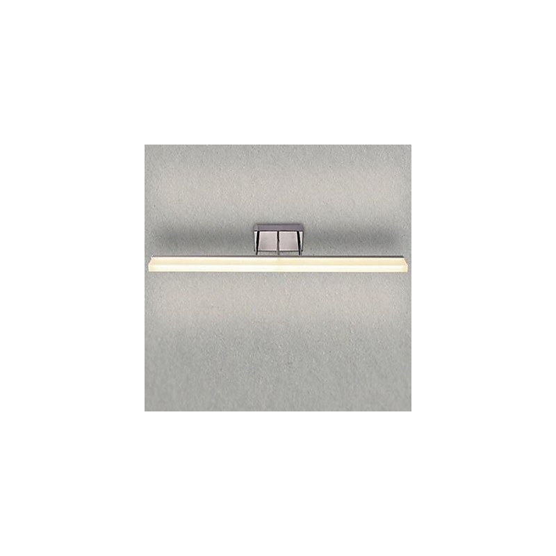 Applique da parete moderna contemporanea luce ambientale acrilico alluminio 40 cm 10 cm
