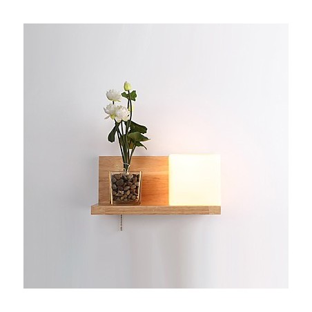 Applique da parete country mini con luce ambientale E27 LED 5 W