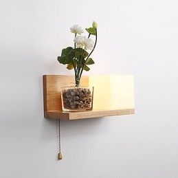 Applique da parete country mini con luce ambientale E27 LED 5 W