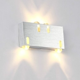 Applique da parete moderna contemporanea con luce ambientale finitura pitturata LED integrato
