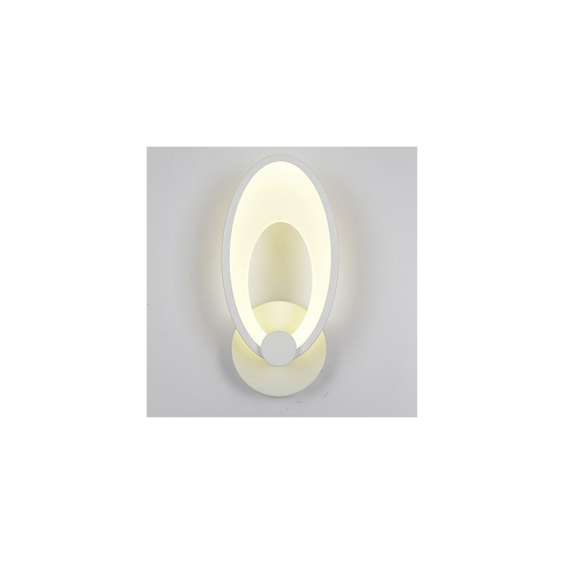 Applique da parete moderna in acrilico con LED integrato