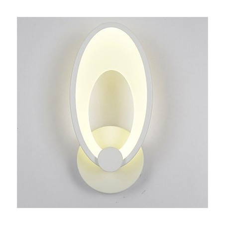 Applique da parete moderna in acrilico con LED integrato