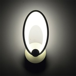 Applique da parete moderna in acrilico con LED integrato