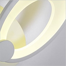 Applique da parete moderna in acrilico con LED integrato