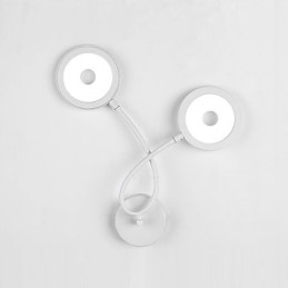 Applique da parete moderna contemporanea con luce ambientale e finitura pittura