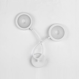 Applique da parete moderna contemporanea con luce ambientale e finitura pittura