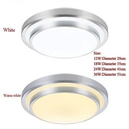 Luce da incasso rotonda moderna 29 cm