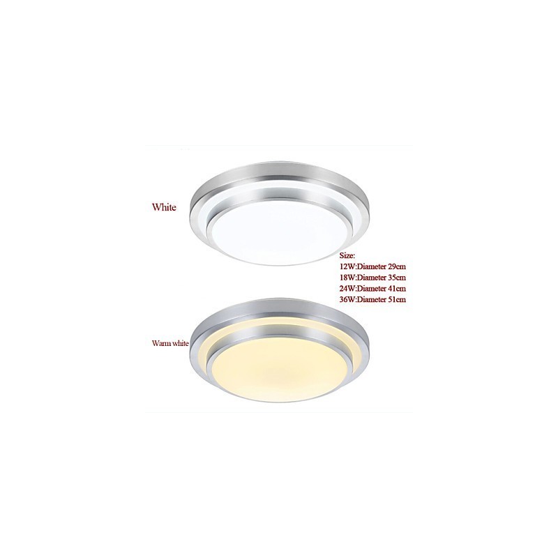 Luce da incasso rotonda moderna 29 cm