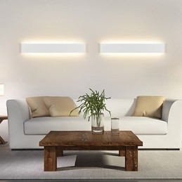 Applique da parete LED moderna contemporanea in metallo e acrilico 24 cm
