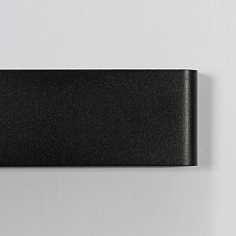 Applique da parete LED moderna contemporanea in metallo e acrilico 24 cm