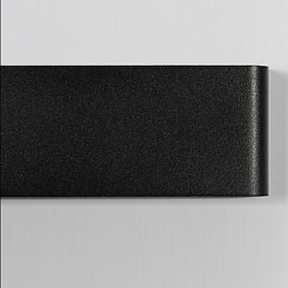 Applique da parete LED moderna contemporanea in metallo e acrilico 24 cm