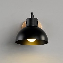 Applique da parete rustica classica tradizionale con luce ambientale E27
