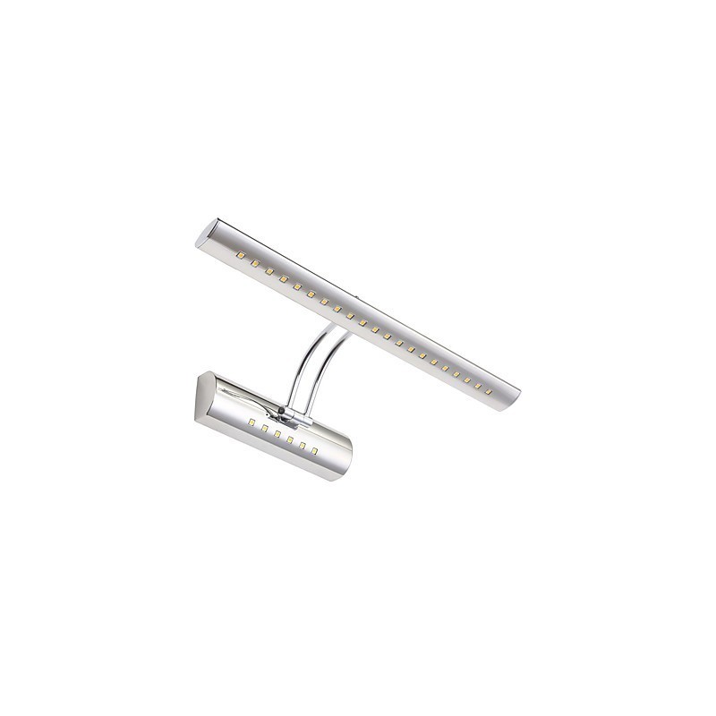 Applique da bagno LED integrato galvanizzata moderna contemporanea 40x15x5 cm