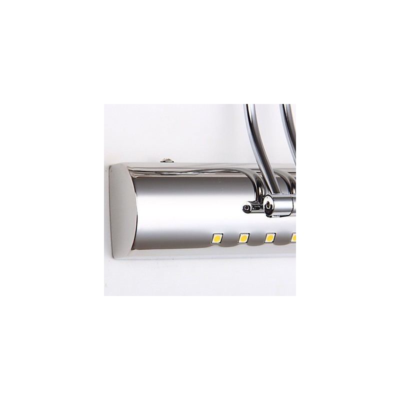 Applique da bagno LED integrato galvanizzata moderna contemporanea 40x15x5 cm
