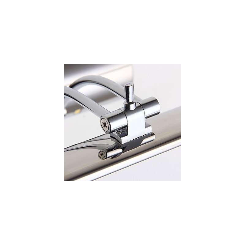 Applique da bagno LED integrato galvanizzata moderna contemporanea 40x15x5 cm