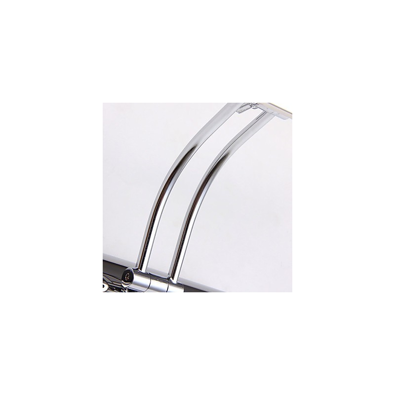 Applique da bagno LED integrato galvanizzata moderna contemporanea 40x15x5 cm
