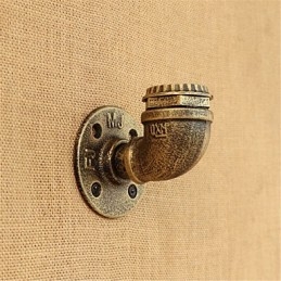 Applique da parete LED stile country retrò verniciata, mini, lampadina inclusa