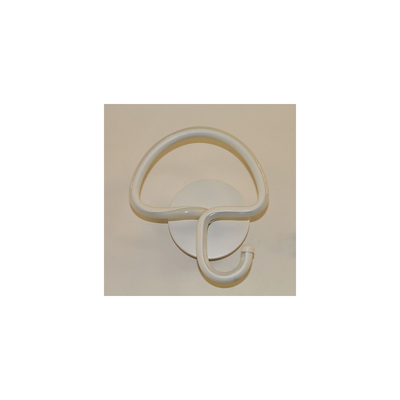 Applique da parete moderna minimalista in alluminio, LED integrato, 13 W, circolare