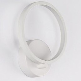 Applique da parete LED moderna con luce ambientale, finitura pitturata, 23,5 cm