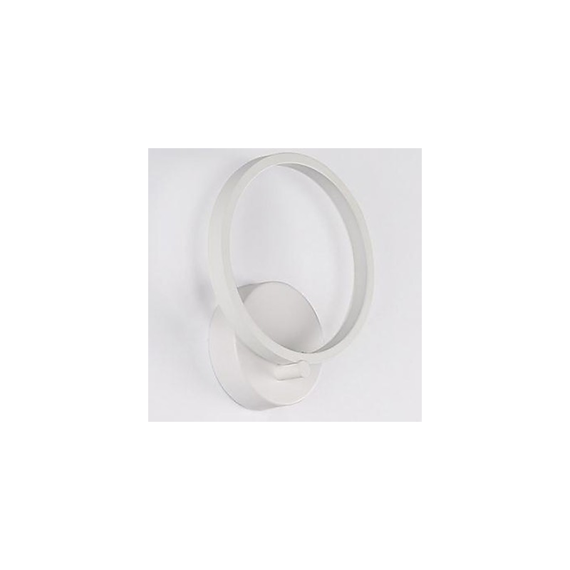 Applique da parete LED moderna con luce ambientale, finitura pitturata, 23,5 cm