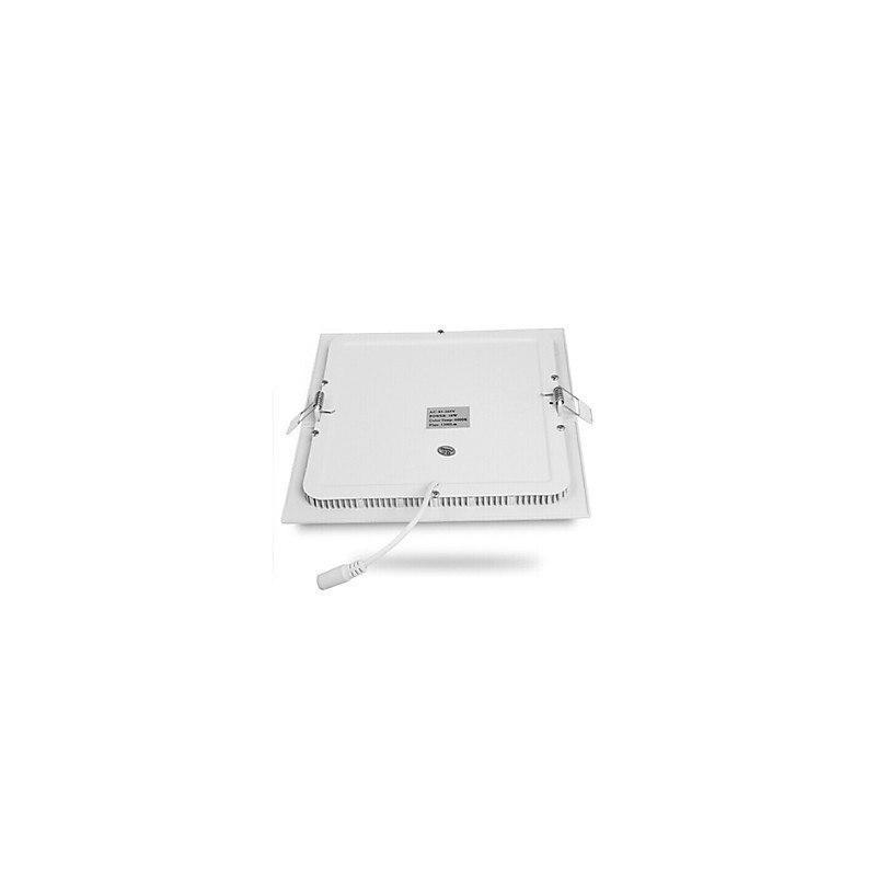 Plafoniera a filo moderna contemporanea LED integrato 18 W bianco o bianco caldo