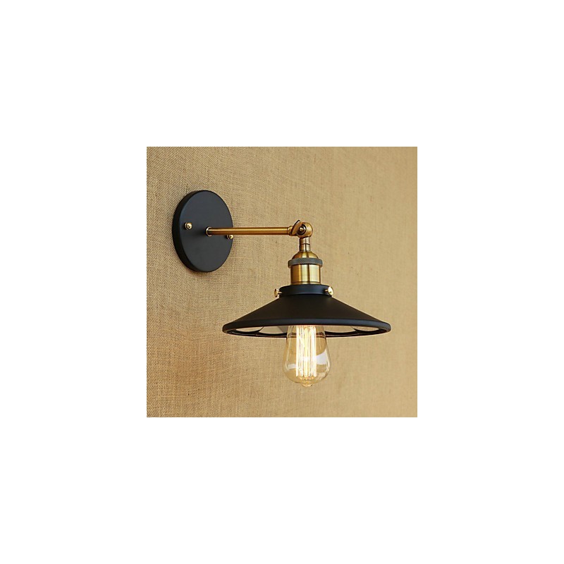 Applique da parete mini country retrò pitturata con luce ambientale