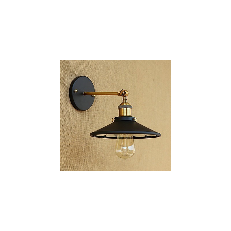 Applique da parete mini country retrò pitturata con luce ambientale