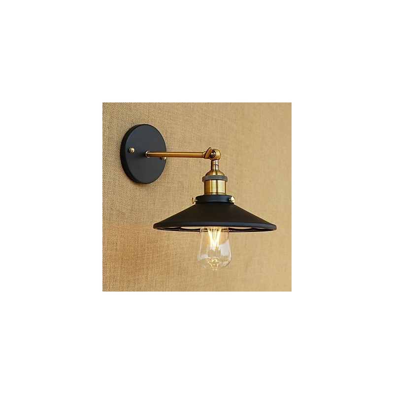 Applique da parete mini country retrò pitturata con luce ambientale