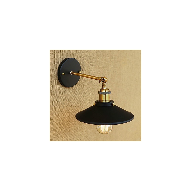 Applique da parete mini country retrò pitturata con luce ambientale