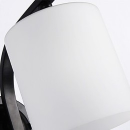 Applique da parete moderna con protezione occhi, 1 lampadina E27, 60 W, pitturata