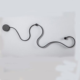 Applique da parete LED moderna contemporanea pitturata luce ambientale 120 cm