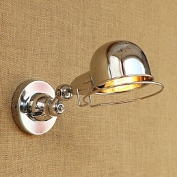 Applique da parete LED mini con protezione occhi, lampadina E14 4 W inclusa