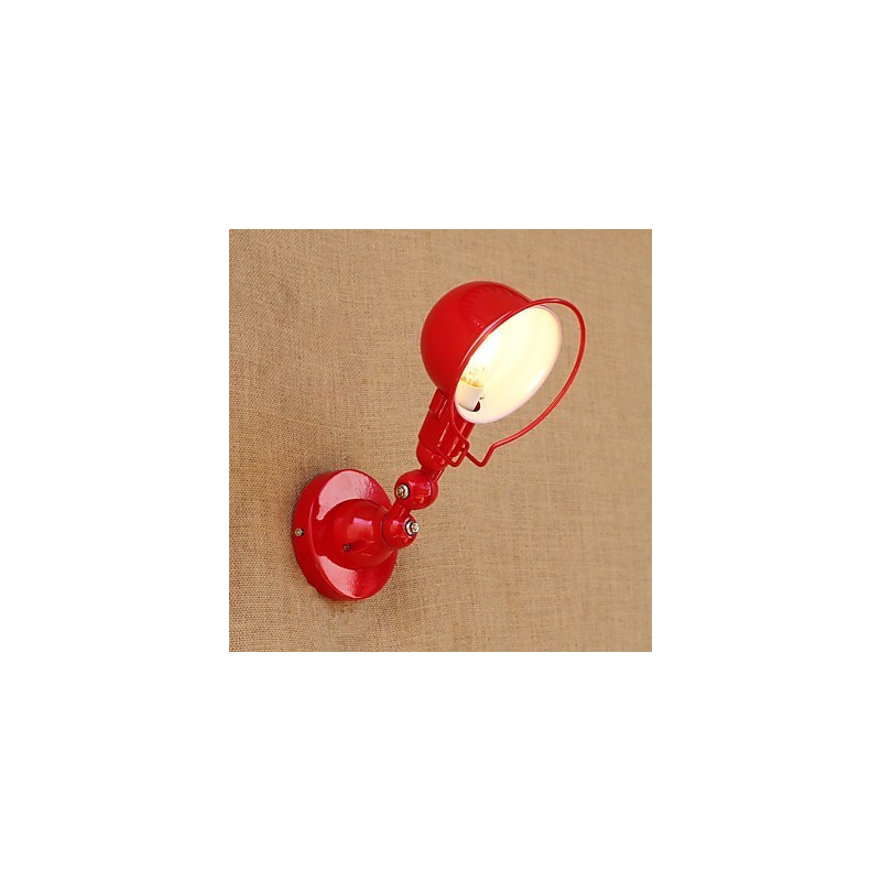 Applique da parete LED mini con protezione occhi, lampadina E14 4 W inclusa