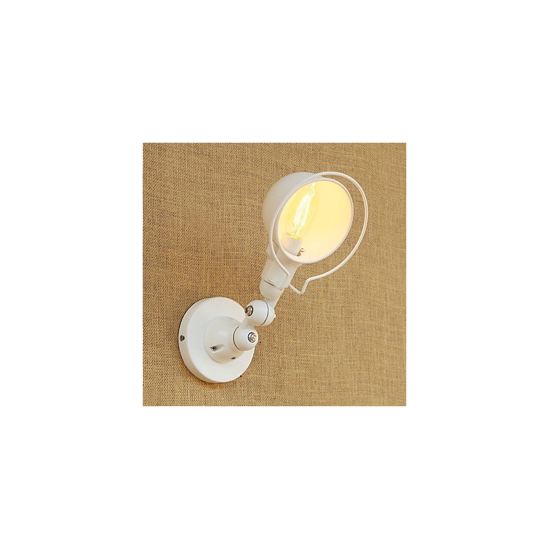 Applique da parete LED mini con protezione occhi, lampadina E14 4 W inclusa