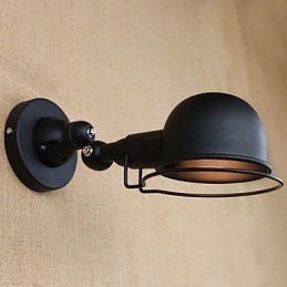 Applique da parete LED mini con protezione occhi, lampadina E14 4 W inclusa