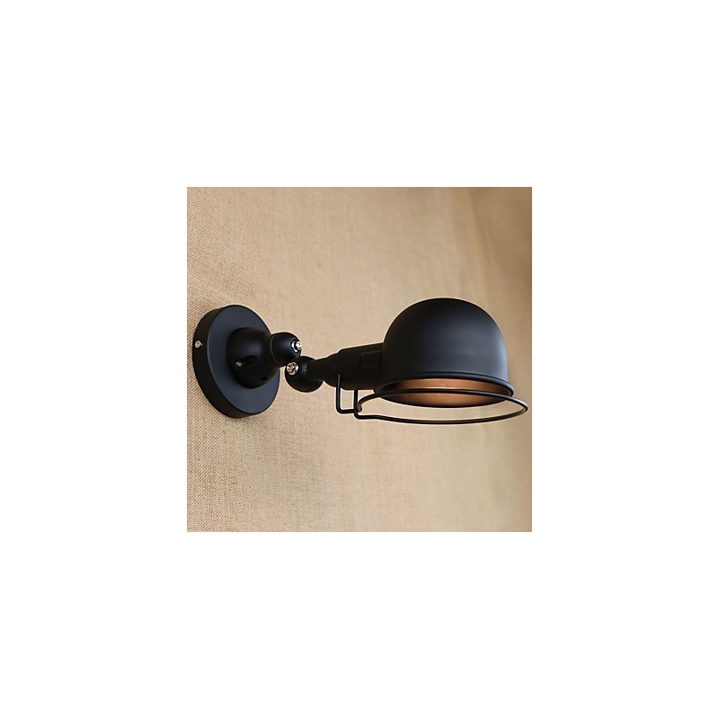Applique da parete LED mini con protezione occhi, lampadina E14 4 W inclusa