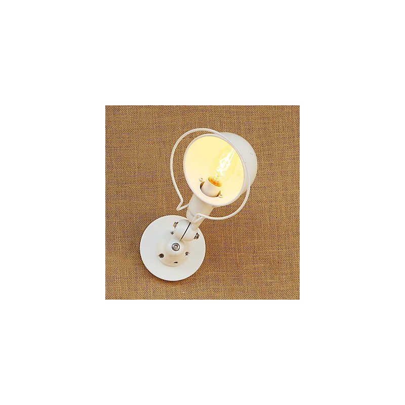 Applique da parete LED mini con protezione occhi, lampadina E14 4 W inclusa