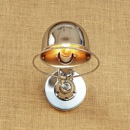 Applique da parete LED mini con protezione occhi, lampadina E14 4 W inclusa