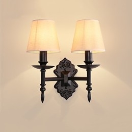 Applique da parete moderna contemporanea con protezione occhi, faretto da incasso, E14, 40 W
