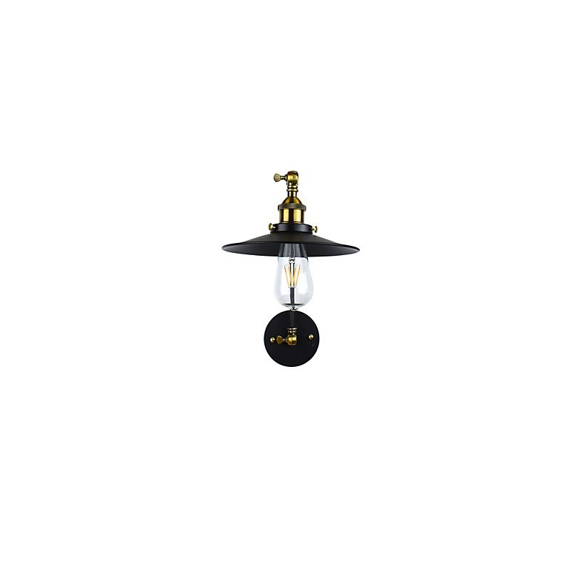 Applique da parete LED rustica tradizionale/classica dipinta con lampadina inclusa E27