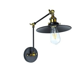 Applique da parete LED rustica tradizionale/classica dipinta con lampadina inclusa E27