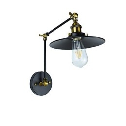 Applique da parete LED rustica tradizionale/classica dipinta con lampadina inclusa E27