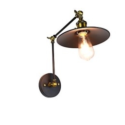Applique da parete LED rustica tradizionale/classica dipinta con lampadina inclusa E27